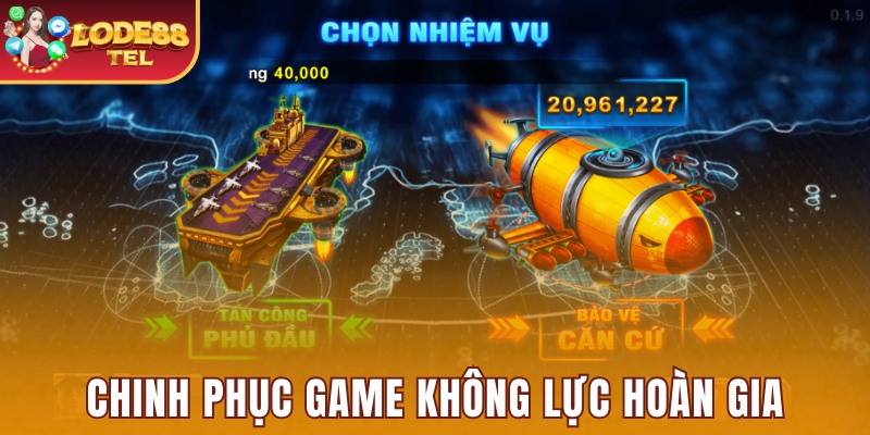 Chinh phục nhiệm vụ trong game Không lực hoàng gia